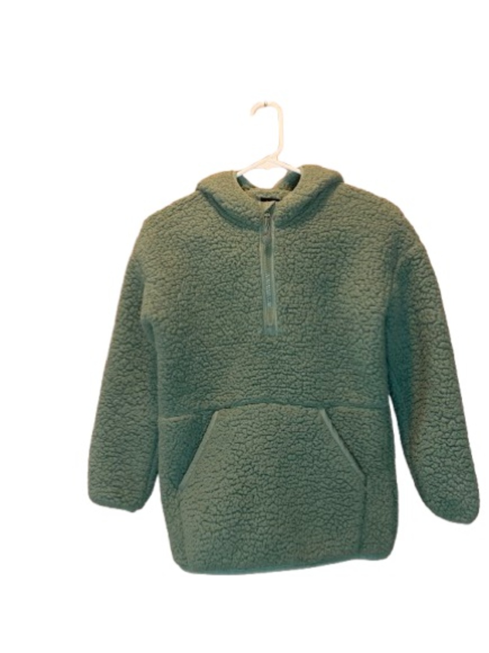 All In Motion Kids Sherpa Half-Zip Hoodie Jacket - Used - 10/12 Large